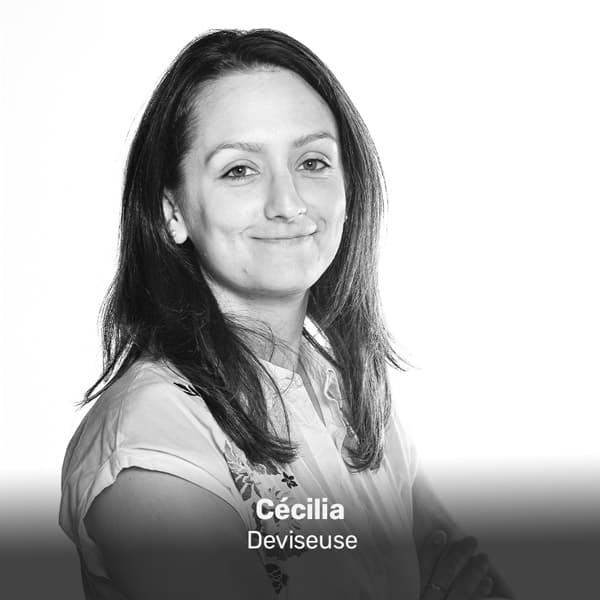 Portrait de Cécilia, Deviseuse chez VERTIGE