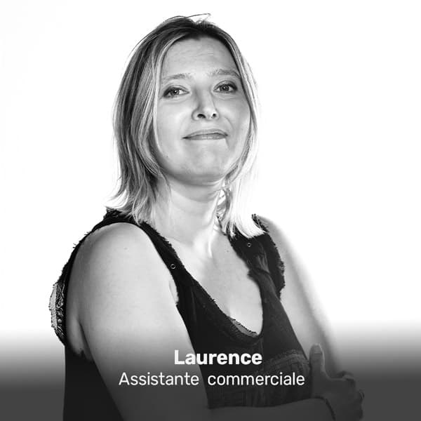 Portrait de Laurence, Assistante commerciale chez VERTIGE