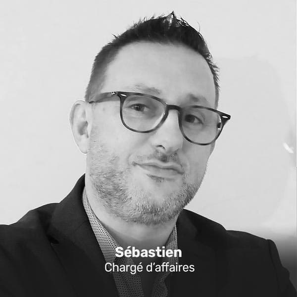 Portrait de Sébastien, Chargé d'affaires chez VERTIGE