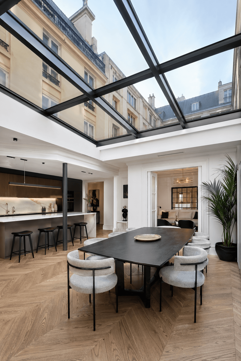 Verrière parisienne sur mesure.